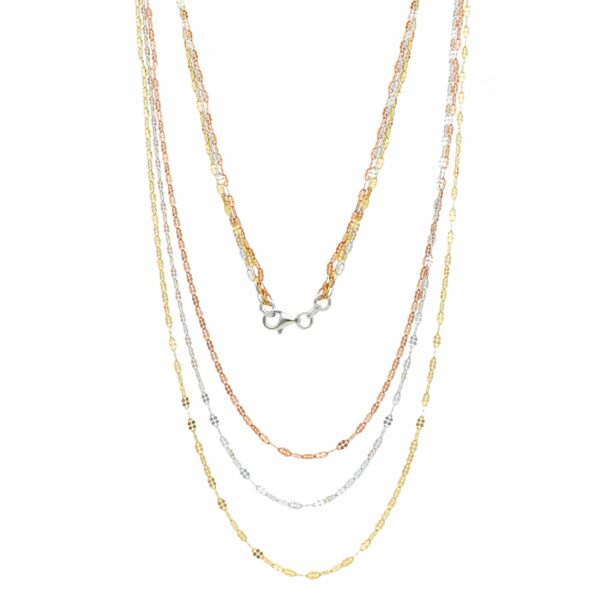 Collana lunga in Argento