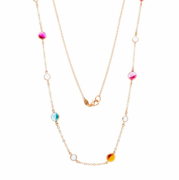 Collana lunga in Argento