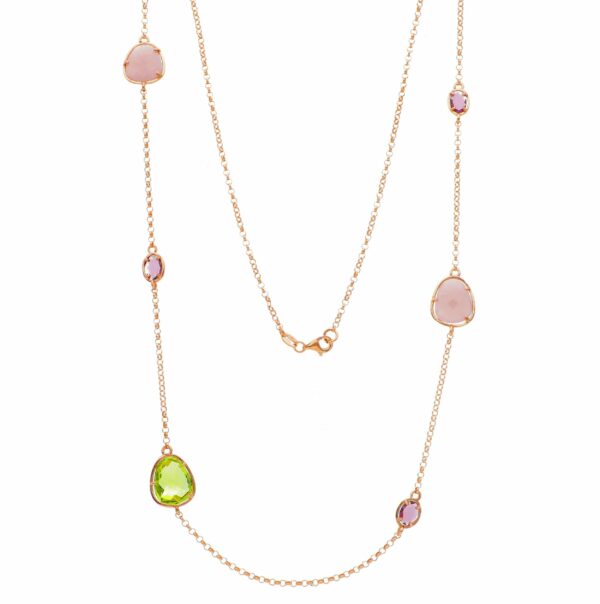 Collana lunga in Argento