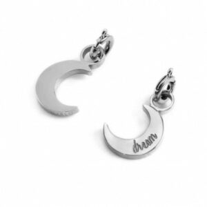 Charm acciaio luna dream