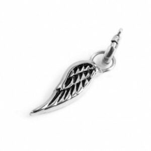 Charm ala acciaio con black oil