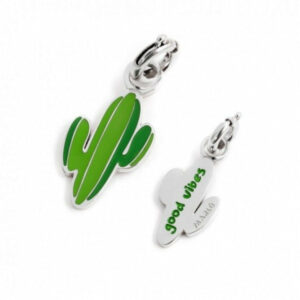 Charm cactus acciaio