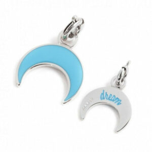 Charm luna acciaio