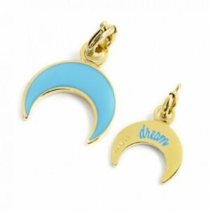Charm luna pvd oro