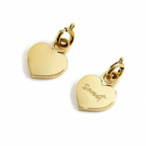 Charm oro pvd cuore sweet