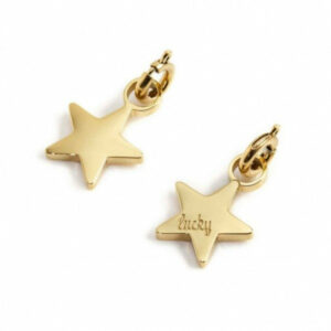 Charm oro pvd stella lucky